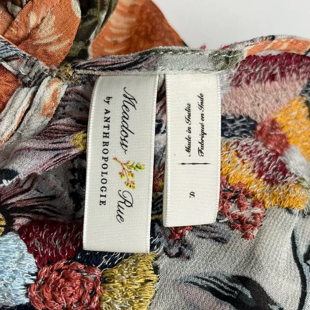 Anthropologie Floral Midi Dress - Multicolor - Picture 4 of 15